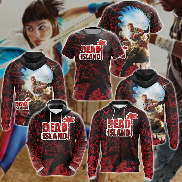 Dead Island Video Game 3D All Over Print T-shirt Tank Top Zip Hoodie Pullover Hoodie Hawaiian Shirt Beach Shorts Jogger