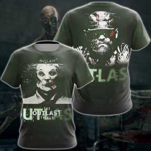 Outlast Video Game 3D All Over Print T-shirt Tank Top Zip Hoodie Pullover Hoodie Hawaiian Shirt Beach Shorts Jogger T-shirt S