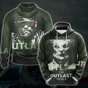 Outlast Video Game 3D All Over Print T-shirt Tank Top Zip Hoodie Pullover Hoodie Hawaiian Shirt Beach Shorts Jogger Hoodie S 