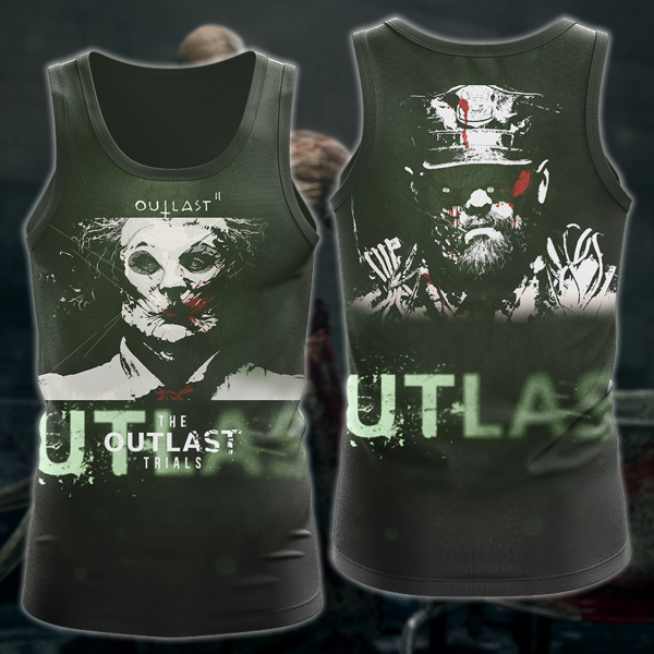 Outlast Video Game 3D All Over Print T-shirt Tank Top Zip Hoodie Pullover Hoodie Hawaiian Shirt Beach Shorts Jogger Tank Top S