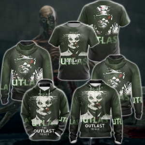 Outlast Video Game 3D All Over Print T-shirt Tank Top Zip Hoodie Pullover Hoodie Hawaiian Shirt Beach Shorts Jogger   