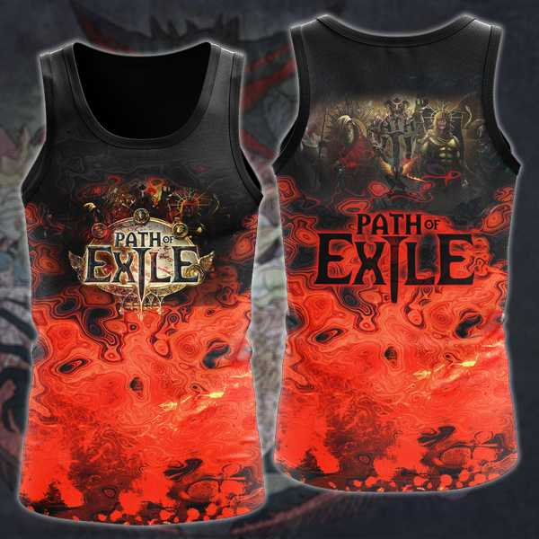 Path Of Exile Video Game 3D All Over Print T-shirt Tank Top Zip Hoodie Pullover Hoodie Hawaiian Shirt Beach Shorts Jogger Tank Top S