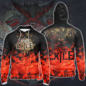 Path Of Exile Video Game 3D All Over Print T-shirt Tank Top Zip Hoodie Pullover Hoodie Hawaiian Shirt Beach Shorts Jogger Zip Hoodie S 