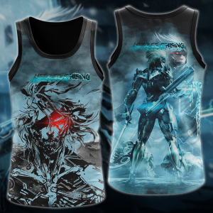 Metal Gear Rising Revengeance Video Game 3D All Over Print T-shirt Tank Top Zip Hoodie Pullover Hoodie Hawaiian Shirt Beach Shorts Jogger Tank Top S 