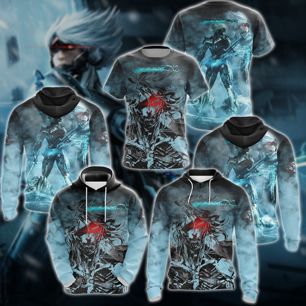 Metal Gear Rising Revengeance Video Game 3D All Over Print T-shirt Tank Top Zip Hoodie Pullover Hoodie Hawaiian Shirt Beach Shorts Jogger