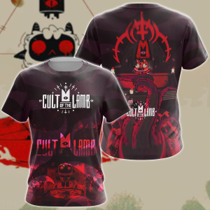 Cult of the Lamb Video Game 3D All Over Print T-shirt Tank Top Zip Hoodie Pullover Hoodie Hawaiian Shirt Beach Shorts Jogger T-shirt S