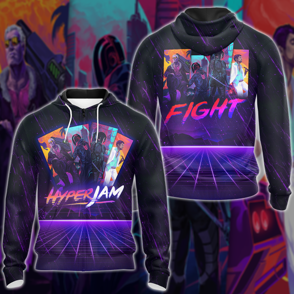 Hyper Jam Video Game 3D All Over Print T-shirt Tank Top Zip Hoodie Pullover Hoodie Hawaiian Shirt Beach Shorts Jogger Zip Hoodie S