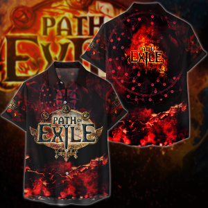 Path Of Exile Video Game 3D All Over Print T-shirt Tank Top Zip Hoodie Pullover Hoodie Hawaiian Shirt Beach Shorts Jogger Hawaiian Shirt S 