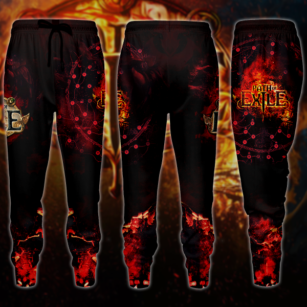 Path Of Exile Video Game 3D All Over Print T-shirt Tank Top Zip Hoodie Pullover Hoodie Hawaiian Shirt Beach Shorts Jogger Joggers S