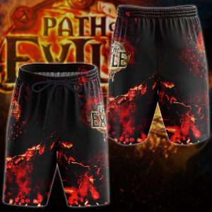 Path Of Exile Video Game 3D All Over Print T-shirt Tank Top Zip Hoodie Pullover Hoodie Hawaiian Shirt Beach Shorts Jogger Beach Shorts S 