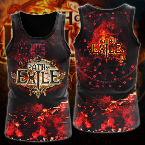 Path Of Exile Video Game 3D All Over Print T-shirt Tank Top Zip Hoodie Pullover Hoodie Hawaiian Shirt Beach Shorts Jogger Tank Top S 