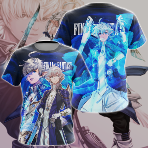 Final Fantasy XIV Alphinaud Video Game 3D All Over Print T-shirt Tank Top Zip Hoodie Pullover Hoodie Hawaiian Shirt Beach Shorts Jogger T-shirt S