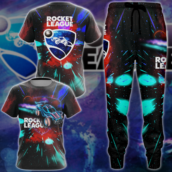 Rocket League Video Game 3D All Over Print T-shirt Tank Top Zip Hoodie Pullover Hoodie Hawaiian Shirt Beach Shorts Jogger