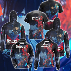 Xenoblade Chronicles 3 Video Game 3D All Over Print T-shirt Tank Top Zip Hoodie Pullover Hoodie Hawaiian Shirt Beach Shorts Jogger   