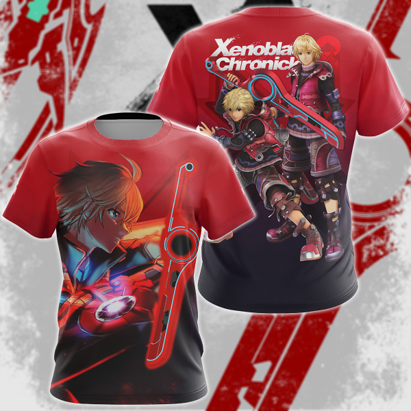 Xenoblade Chronicles 3 Video Game 3D All Over Print T-shirt Tank Top Zip Hoodie Pullover Hoodie Hawaiian Shirt Beach Shorts Jogger T-shirt S