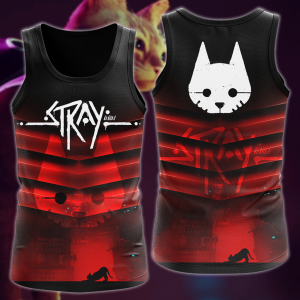 Stray Video Game 3D All Over Print T-shirt Tank Top Zip Hoodie Pullover Hoodie Hawaiian Shirt Beach Shorts Jogger Tank Top S 