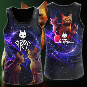 Stray Video Game 3D All Over Print T-shirt Tank Top Zip Hoodie Pullover Hoodie Hawaiian Shirt Beach Shorts Jogger Tank Top S 