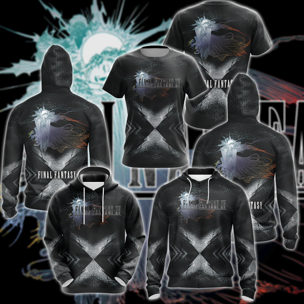 Final Fantasy XV Video Game 3D All Over Print T-shirt Tank Top Zip Hoodie Pullover Hoodie Hawaiian Shirt Beach Shorts Jogger