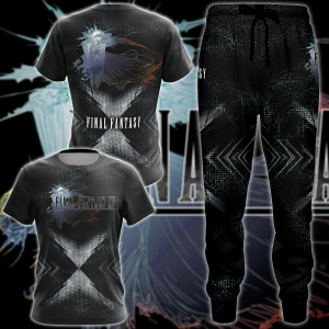 Final Fantasy XV Video Game 3D All Over Print T-shirt Tank Top Zip Hoodie Pullover Hoodie Hawaiian Shirt Beach Shorts Jogger   