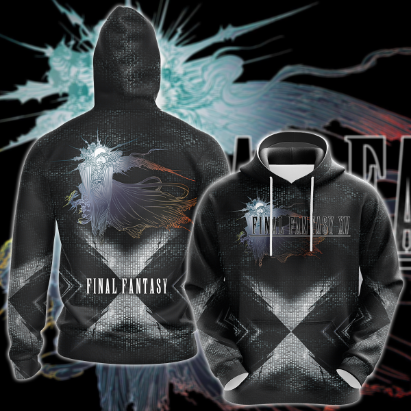 Final Fantasy XV Video Game 3D All Over Print T-shirt Tank Top Zip Hoodie Pullover Hoodie Hawaiian Shirt Beach Shorts Jogger Hoodie S