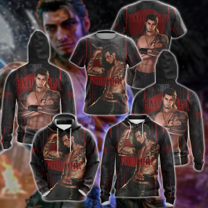 Final Fantasy XV Gladiolus Amicitia Video Game 3D All Over Print T-shirt Tank Top Zip Hoodie Pullover Hoodie Hawaiian Shirt Beach Shorts Jogger   