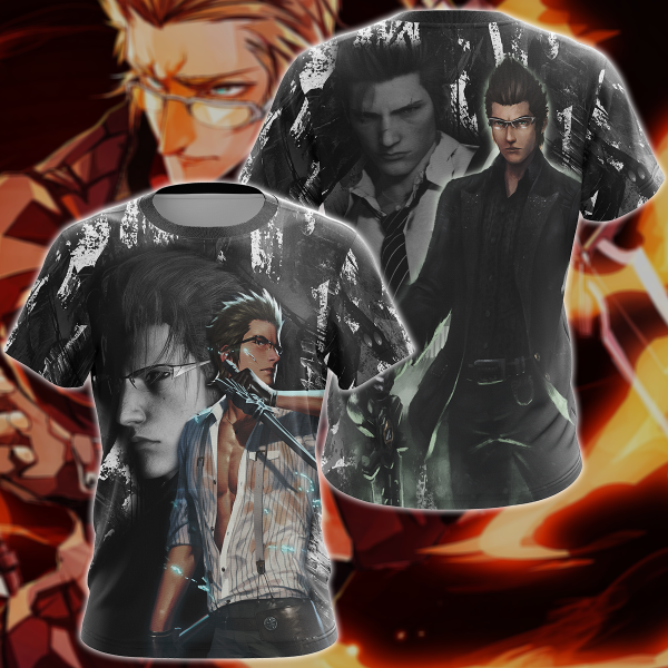 Final Fantasy XV Ignis Scientia Video Game 3D All Over Print T-shirt Tank Top Zip Hoodie Pullover Hoodie Hawaiian Shirt Beach Shorts Jogger T-shirt S