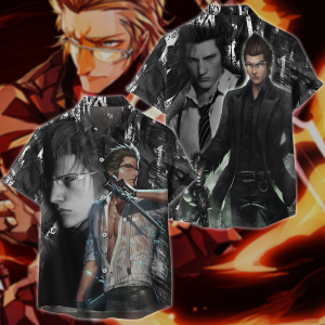 Final Fantasy XV Ignis Scientia Video Game 3D All Over Print T-shirt Tank Top Zip Hoodie Pullover Hoodie Hawaiian Shirt Beach Shorts Jogger Hawaiian Shirt S 