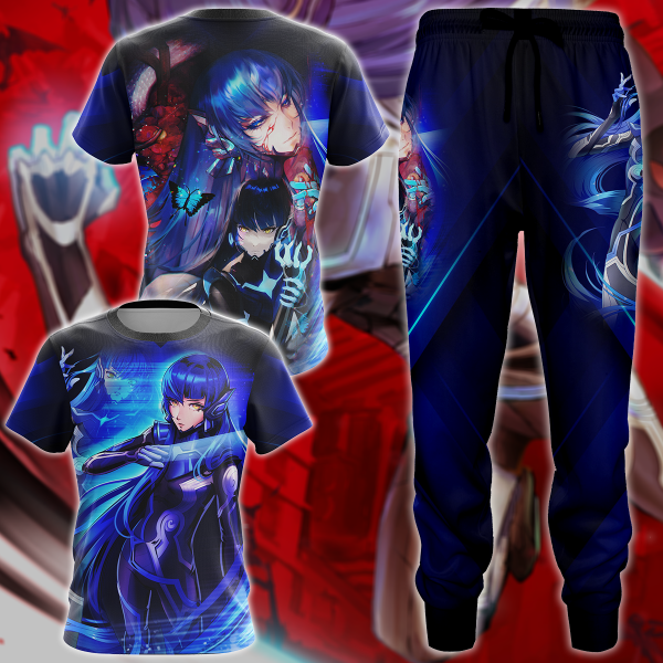 Shin Megami Tensei V Video Game 3D All Over Print T-shirt Tank Top Zip Hoodie Pullover Hoodie Hawaiian Shirt Beach Shorts Jogger