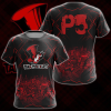 Persona 5 Strikers Video Game 3D All Over Print T-shirt Tank Top Zip Hoodie Pullover Hoodie Hawaiian Shirt Beach Shorts Jogger T-shirt S