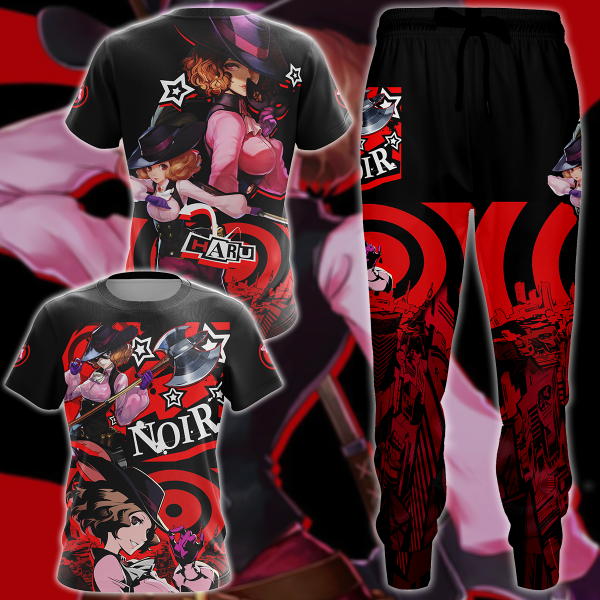 Persona 5 Strikers Haru Okumura Video Game 3D All Over Print T-shirt Tank Top Zip Hoodie Pullover Hoodie Hawaiian Shirt Beach Shorts Jogger