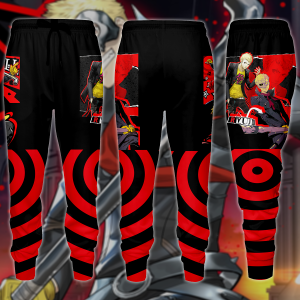 Persona 5 Strikers Ryuji Sakamoto Video Game 3D All Over Print T-shirt Tank Top Zip Hoodie Pullover Hoodie Hawaiian Shirt Beach Shorts Jogger Joggers S 