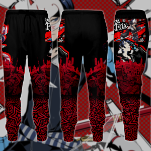 Persona 5 Strikers Yusuke Kitagawa Video Game 3D All Over Print T-shirt Tank Top Zip Hoodie Pullover Hoodie Hawaiian Shirt Beach Shorts Jogger Joggers S 