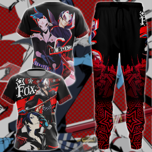 Persona 5 Strikers Yusuke Kitagawa Video Game 3D All Over Print T-shirt Tank Top Zip Hoodie Pullover Hoodie Hawaiian Shirt Beach Shorts Jogger   