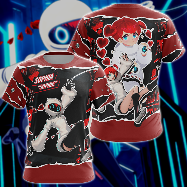 Persona 5 Strikers Sophia Video Game 3D All Over Print T-shirt Tank Top Zip Hoodie Pullover Hoodie Hawaiian Shirt Beach Shorts Jogger T-shirt S