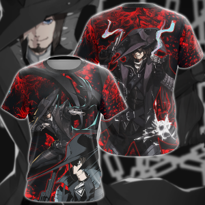 Persona 5 Strikers Zenkichi Hasegawa Video Game 3D All Over Print T-shirt Tank Top Zip Hoodie Pullover Hoodie Hawaiian Shirt Beach Shorts Jogger T-shirt S