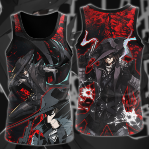 Persona 5 Strikers Zenkichi Hasegawa Video Game 3D All Over Print T-shirt Tank Top Zip Hoodie Pullover Hoodie Hawaiian Shirt Beach Shorts Jogger Tank Top S 