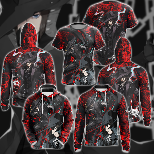 Persona 5 Strikers Zenkichi Hasegawa Video Game 3D All Over Print T-shirt Tank Top Zip Hoodie Pullover Hoodie Hawaiian Shirt Beach Shorts Jogger