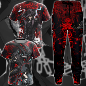 Persona 5 Strikers Zenkichi Hasegawa Video Game 3D All Over Print T-shirt Tank Top Zip Hoodie Pullover Hoodie Hawaiian Shirt Beach Shorts Jogger   