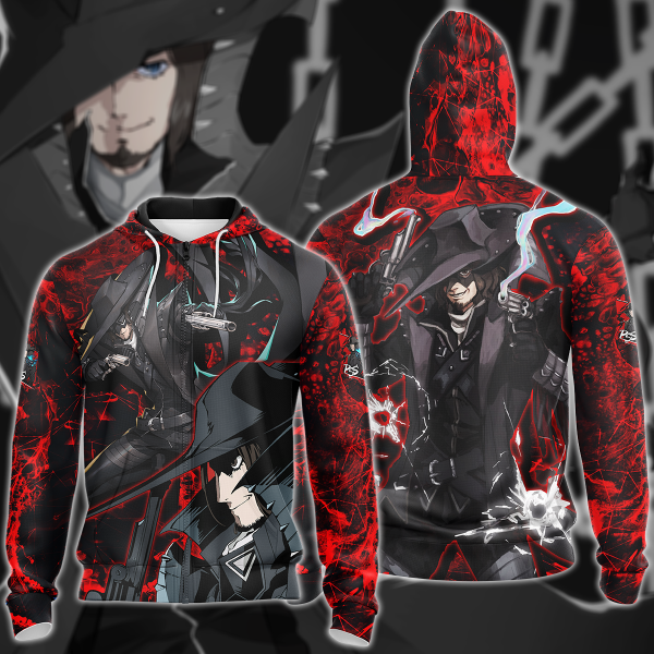 Persona 5 Strikers Zenkichi Hasegawa Video Game 3D All Over Print T-shirt Tank Top Zip Hoodie Pullover Hoodie Hawaiian Shirt Beach Shorts Jogger Zip Hoodie S