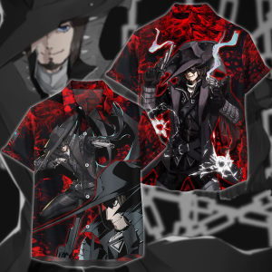 Persona 5 Strikers Zenkichi Hasegawa Video Game 3D All Over Print T-shirt Tank Top Zip Hoodie Pullover Hoodie Hawaiian Shirt Beach Shorts Jogger Hawaiian Shirt S 