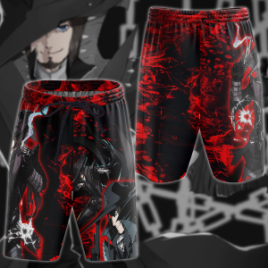 Persona 5 Strikers Zenkichi Hasegawa Video Game 3D All Over Print T-shirt Tank Top Zip Hoodie Pullover Hoodie Hawaiian Shirt Beach Shorts Jogger Beach Shorts S 