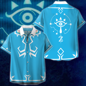 The legend of Zelda Breath of the Wild Cosplay Video Game 3D All Over Print T-shirt Tank Top Zip Hoodie Pullover Hoodie Hawaiian Shirt Beach Shorts Jogger Hawaiian Shirt S 