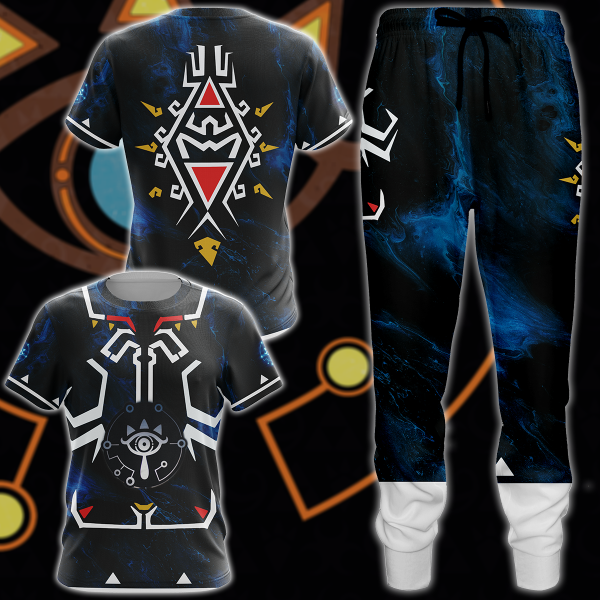 The legend of Zelda Breath of the Wild Video Game 3D All Over Print T-shirt Tank Top Zip Hoodie Pullover Hoodie Hawaiian Shirt Beach Shorts Jogger