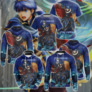 Fire Emblem Marth Video Game 3D All Over Print T-shirt Tank Top Zip Hoodie Pullover Hoodie Hawaiian Shirt Beach Shorts Jogger   