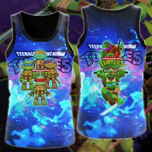 Teenage Mutant Ninja Turtle TMNT Video Game 3D All Over Print T-shirt Tank Top Zip Hoodie Pullover Hoodie Hawaiian Shirt Beach Shorts Jogger Tank Top S