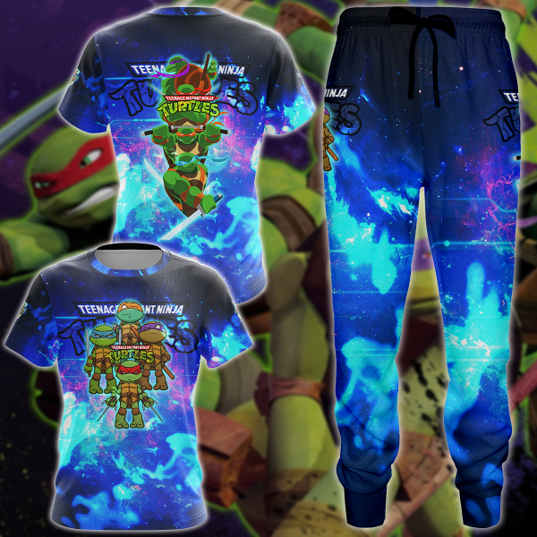 Teenage Mutant Ninja Turtle TMNT Video Game 3D All Over Print T-shirt Tank Top Zip Hoodie Pullover Hoodie Hawaiian Shirt Beach Shorts Jogger