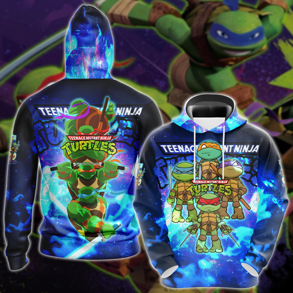 Teenage Mutant Ninja Turtle TMNT Video Game 3D All Over Print T-shirt Tank Top Zip Hoodie Pullover Hoodie Hawaiian Shirt Beach Shorts Jogger Hoodie S