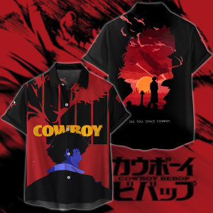 Cowboy Bebop 3D All Over Print T-shirt Tank Top Zip Hoodie Pullover Hoodie Hawaiian Shirt Beach Shorts Jogger Hawaiian Shirt S 