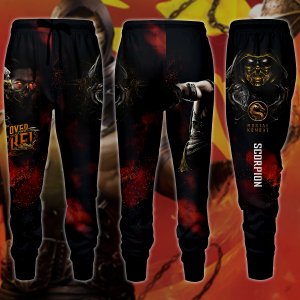 Mortal Kombat: Scorpion 3D All Over Print T-shirt Tank Top Zip Hoodie Pullover Hoodie Hawaiian Shirt Beach Shorts Jogger Joggers S 