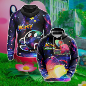 Kirby and the Forgotten Land 3D All Over Print T-shirt Tank Top Zip Hoodie Pullover Hoodie Hawaiian Shirt Beach Shorts Jogger Hoodie S 